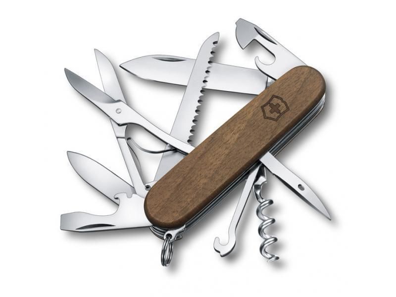 Vreckový nôž Victorinox Huntsman Wood - 13 funkcií-Poľovnícke potreby > Nože a náradie > Nože Victorinox