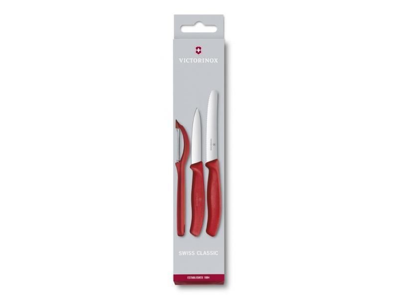 Súprava nožov Victorinox SwissClassic - 3 dielna-Poľovnícke potreby > Nože a náradie > Nože Victorinox