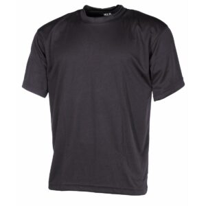 Tričko taktické Tactical  MFH 00107A - čierne