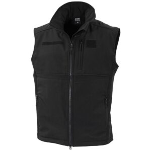 Vesta softshellová Allround MFH 04165A - čierna