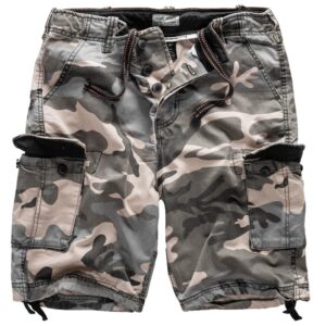 Nohavice krátke SURPLUS TEX Vintage short sprané - night camo