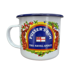 Pusser´s Rum - plechový pohár - PUSSER'S