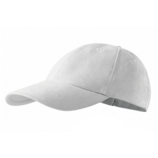Šiltovka bavlnená Baseball - biela