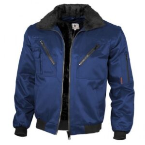 Bunda pilot QUALITEX Pilotenjacke kombinovaná - navy modrá