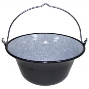 Kotlík na guláš smaltovaný MFH 33600C - 10 litrový