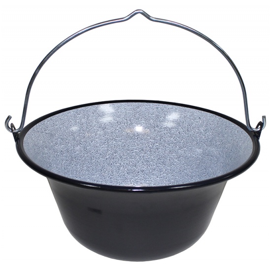 Kotlík na guláš smaltovaný MFH 33600C - 10 litrový