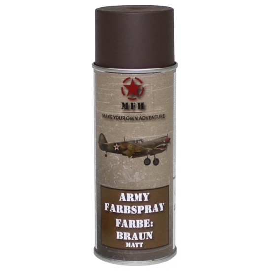 Farba vojenská v spreji "ARMY" MFH 27375G - hnedá