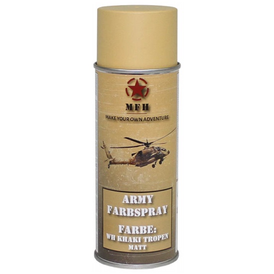 Farba vojenská v spreji "ARMY" MFH 27375J - WH Tropen