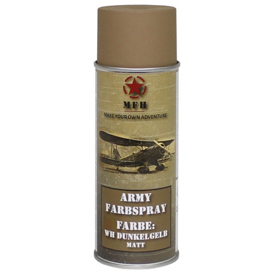 Farba vojenská v spreji "ARMY" MFH 27375K - WH Tan