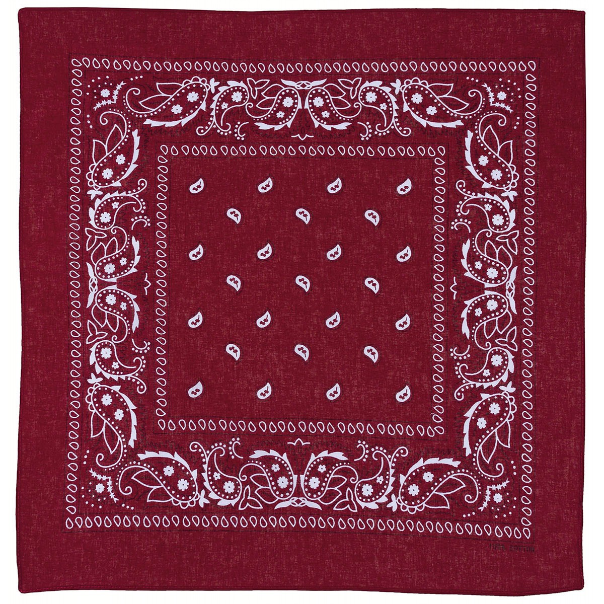 Šatka Bandana vzorovaná MFH 16403D - bordová