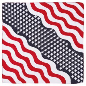 Šatka Bandana vzorovaná MFH 16403R - US flag