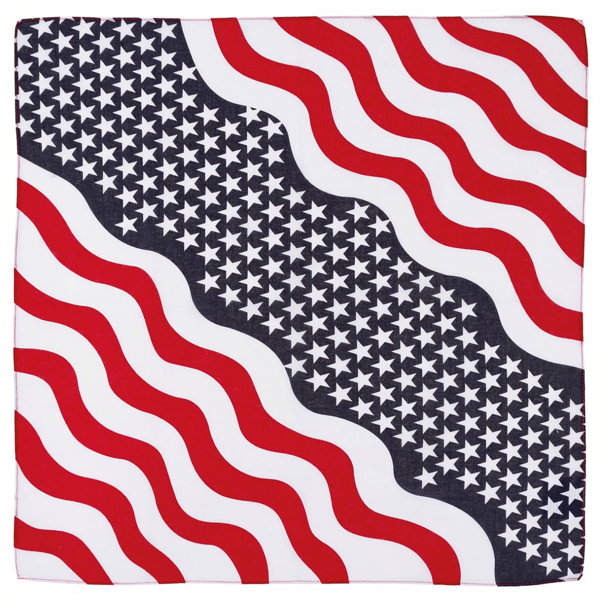 Šatka Bandana vzorovaná MFH 16403R - US flag