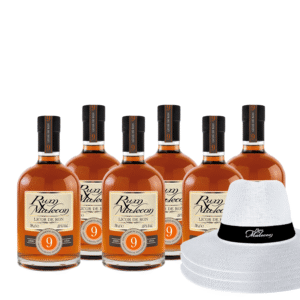 6 x Malecon Licor de Ron + 3 x klobúk zadarmo - MALECON