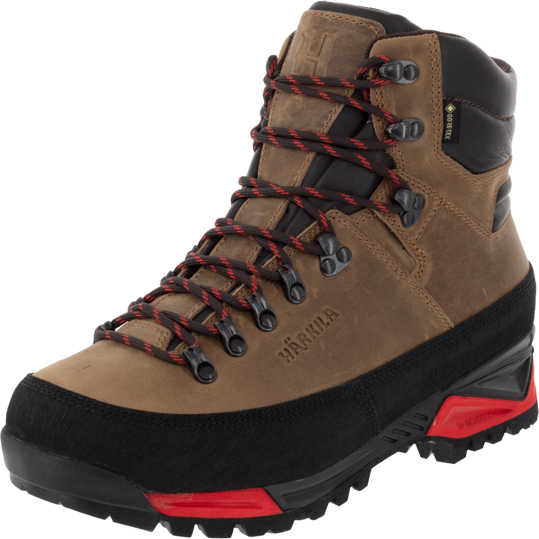 Poľovnícka obuv Härkila Saxnäs GTX Mid Brown 48-Obuv a oblečenie > HÄRKILA oblečenie > Obuv HÄRKILA
