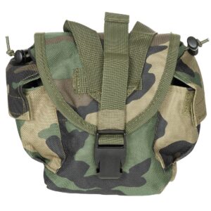Puzdro na poľnú fľašu MOLLE MFH 30621T - woodland