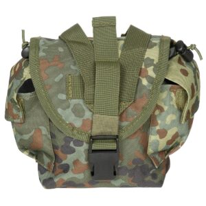 Puzdro na poľnú fľašu MOLLE MFH 30621V - flecktarn
