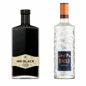 Mr Black Cold Brew Coffee Liqueur + 9 Mile Vodka - MR BLACK
