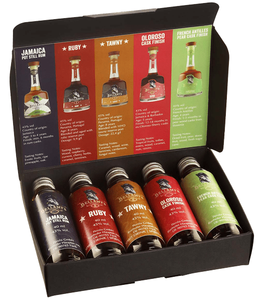 Bellamy’s Reserve Rum Tasting Box