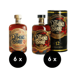 6 x  The Demon's Share + 6 x The Demon's Share Rum 12 Y.O.