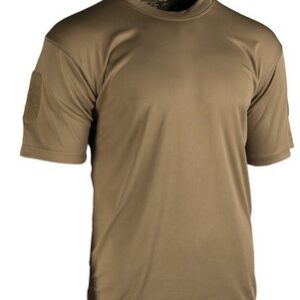 Tričko taktické MIL-TEC Tactical Quickdry - coyote
