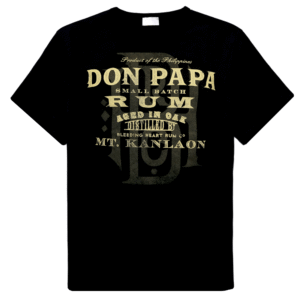 Don Papa - tričko S čierne - DON PAPA