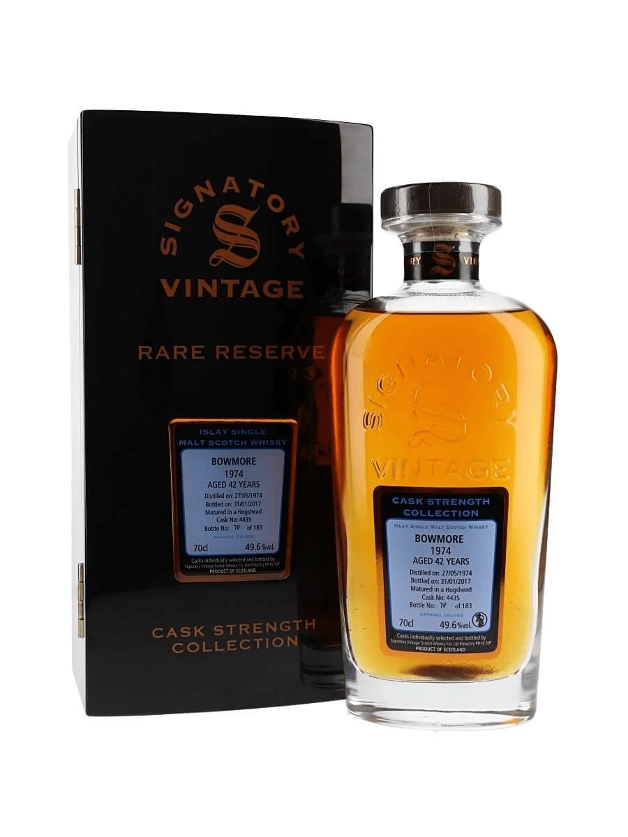 Signatory Bowmore 1974 Aged 42 Years