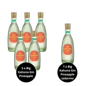5 + 1 |  Big Kahuna Gin Pineapple - BIG KAHUNA