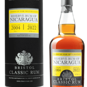 Bristol Classic Rum Nicaragua 2004 American Oak