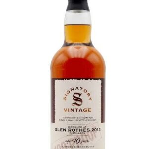 Signatory 100 Proof Glenrothes 2014 10 Y.O.
