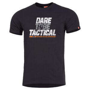 Tričko PENTAGON Ageron Dare To Be Tactical - čierne