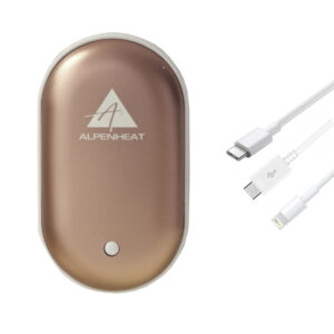 Power Bank a ohrievač rúk v jednom Alpenheat BP13 - ružová-Obuv a oblečenie > ALPENHEAT - vyhrievané oblečenie