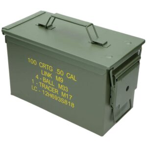 Bedňa na náboje MilTec Us ammo box steel M2A1 cal.50-Poľovnícke potreby > Army oblečenie a doplnky > Army doplnky > Strelecké doplnky ARMY