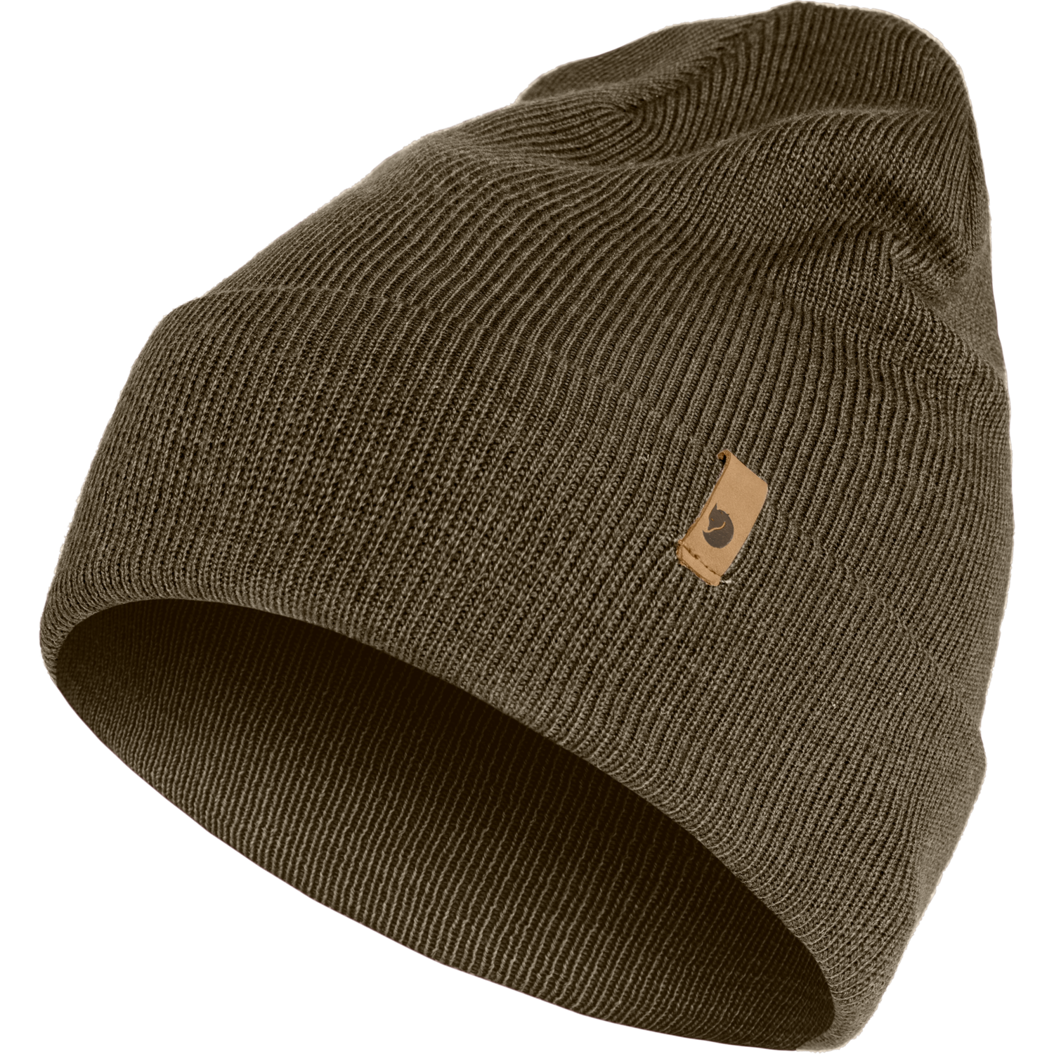Čiapka Fjällräven Classic Knit - Dark Olive-Obuv a oblečenie > FJÄLLRÄVEN oblečenie > Doplnky FJÄLLRÄVEN