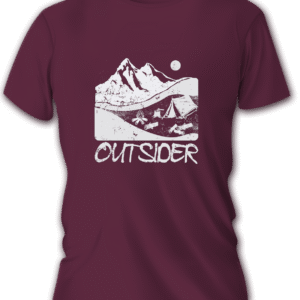 Pánske poľovnícke tričko TETRAO outsider - bordové 2XL-Obuv a oblečenie > TETRAO > Poľovnícke tričká TETRAO