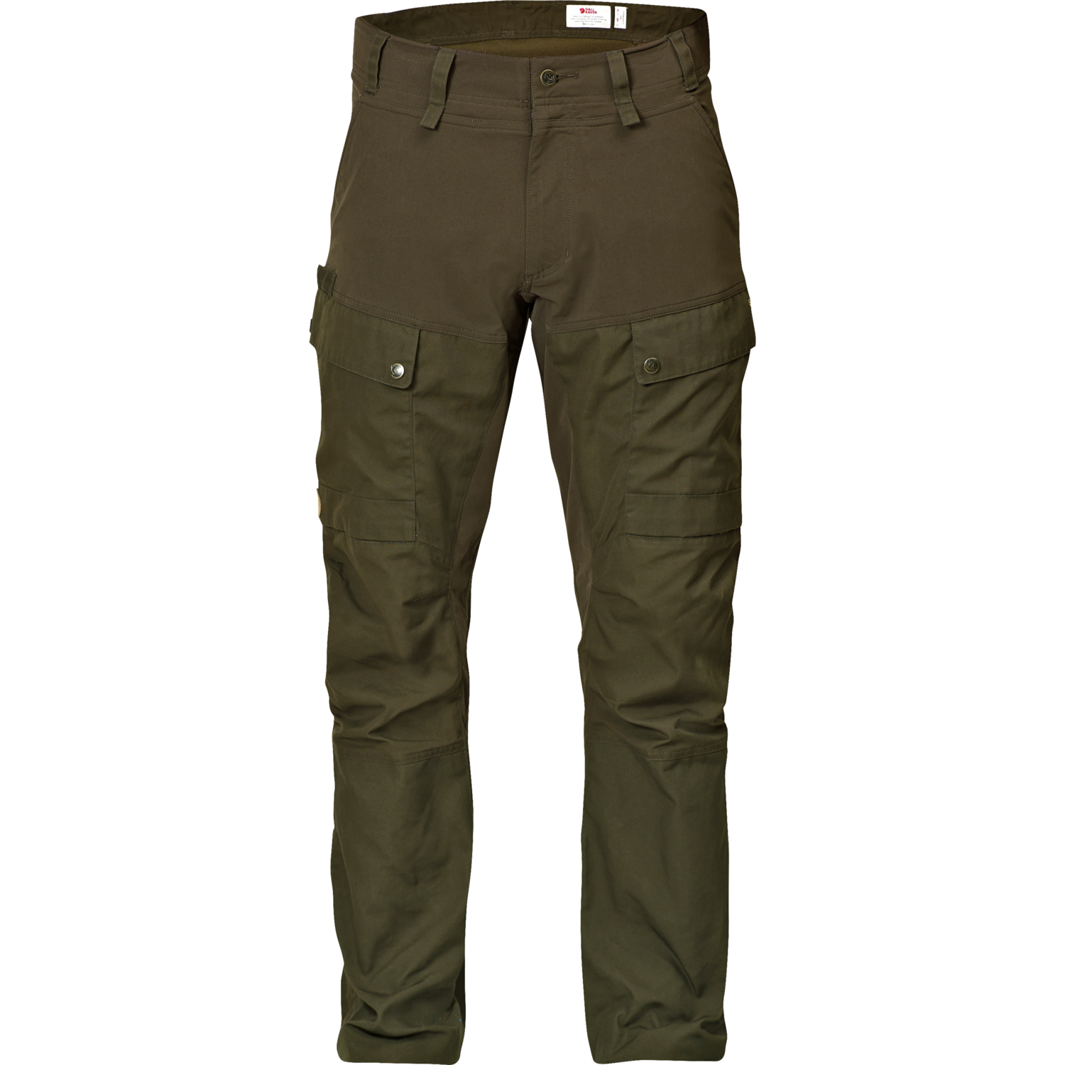 Pánske nohavice Fjällräven Lappland Hybrid - Dark Olive 60-Obuv a oblečenie > FJÄLLRÄVEN oblečenie > Nohavice FJÄLLRÄVEN