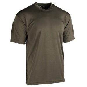 Tričko taktické MIL-TEC Tactical Quickdry - olivové