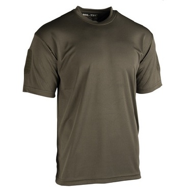 Tričko taktické MIL-TEC Tactical Quickdry - olivové