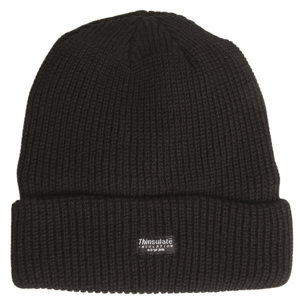 Čiapka pletená MIL-TEC Thinsulate™ Watch Cap - čierna