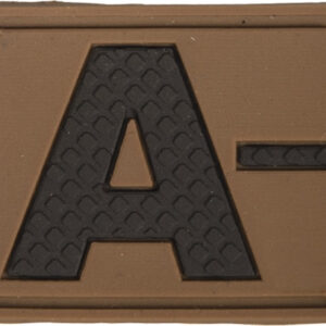 Nášivka Miltec 3D Patch krvná skupina coyote A--Poľovnícke potreby > Army oblečenie a doplnky > Army doplnky > 3D Patch nášivky