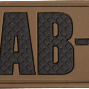 Nášivka Miltec 3D Patch krvná skupina coyote AB--Poľovnícke potreby > Army oblečenie a doplnky > Army doplnky > 3D Patch nášivky
