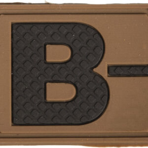 Nášivka Miltec 3D Patch krvná skupina coyote B--Poľovnícke potreby > Army oblečenie a doplnky > Army doplnky > 3D Patch nášivky