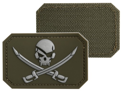 Nášivka MilTec 3D Patch SKULL WSWORDS-Poľovnícke potreby > Army oblečenie a doplnky > Army doplnky > 3D Patch nášivky