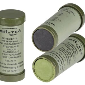 Farba maskovacia na tvár "Mil-Tec" malá - zelená/čierna