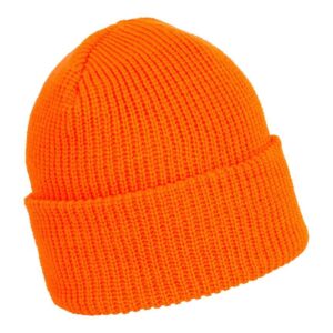 Čiapka pletená M-TRAMP Watch hrubá - oranžová