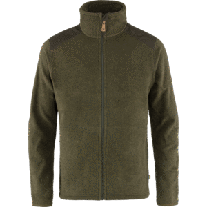 Pánska mikina Fjällräven Sten Fleece – Dark Olive 3XL-Obuv a oblečenie > FJÄLLRÄVEN oblečenie > Bundy a mikiny FJÄLLRÄVEN