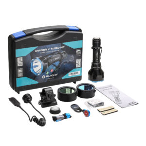 Poľovnícka LED baterka Olight Warrior X Turbo KIT 1100 lm-Elektronika > LED baterky pre poľovníkov