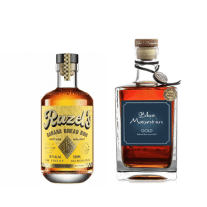 Blue Mauritius Gold Rum + Razel’s Banana Bread Rum - RAZEL'S