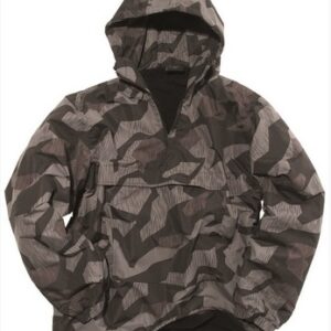 Anorak bojový MIL-TEC s kapucňou - splinter night