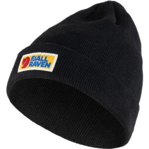 Čiapka Fjällräven Vardag Classic Beanie Black-Obuv a oblečenie > FJÄLLRÄVEN oblečenie > Doplnky FJÄLLRÄVEN