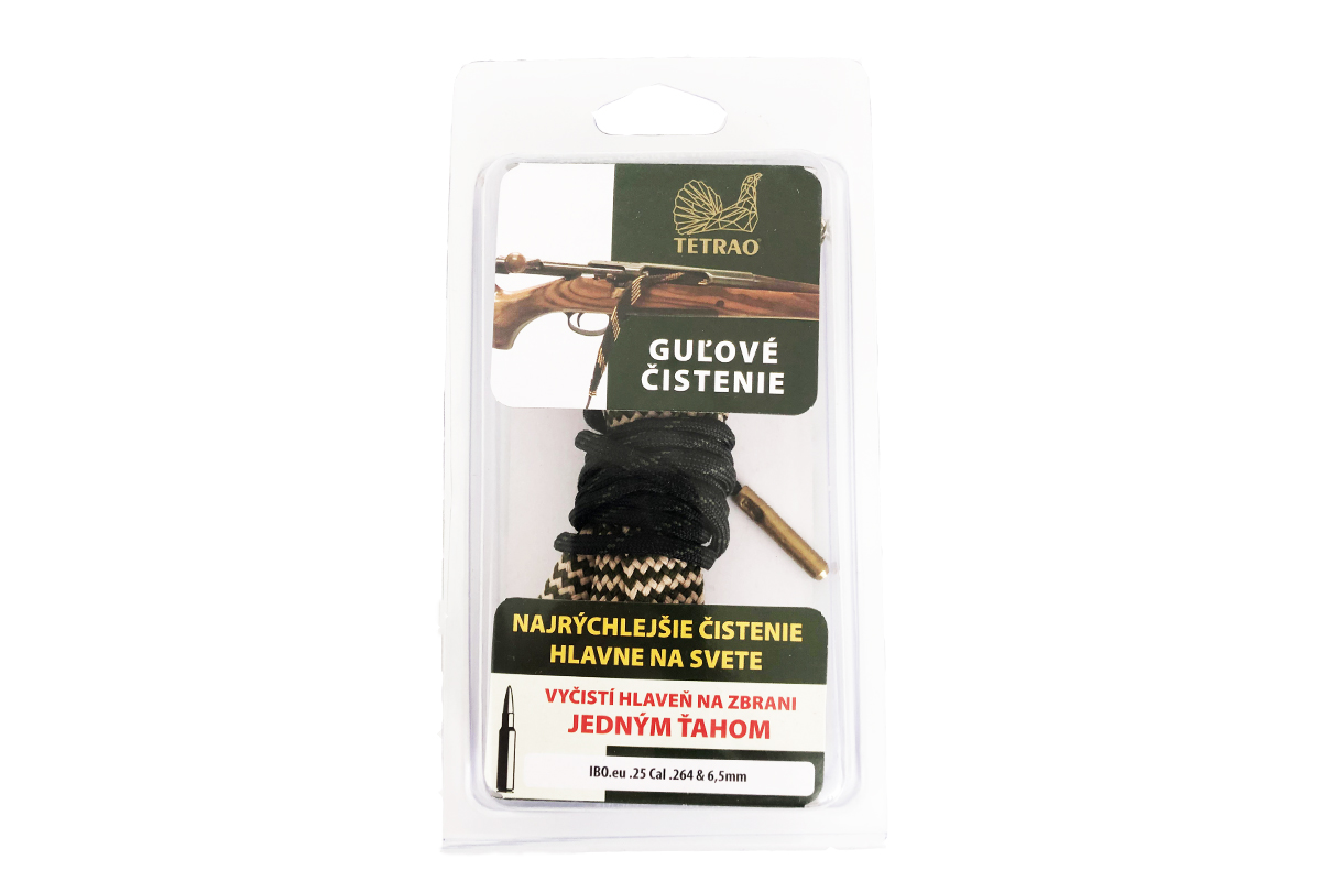 TETRAO šnúra na čistenie guľovnice cal .25 cal .264